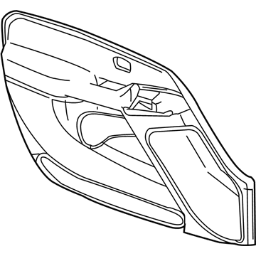 GM 88981542 Armrest