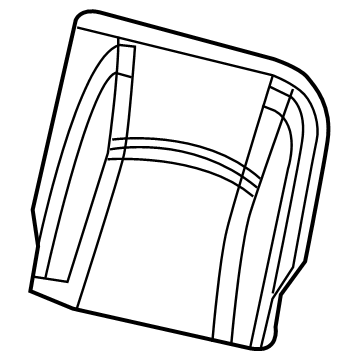 Mopar 6RE69BD3AE Rear Seat Back