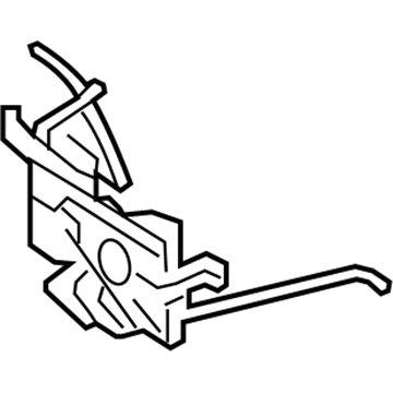 Hyundai 81290-2E010 Bell Crank Assembly-Tail Gate