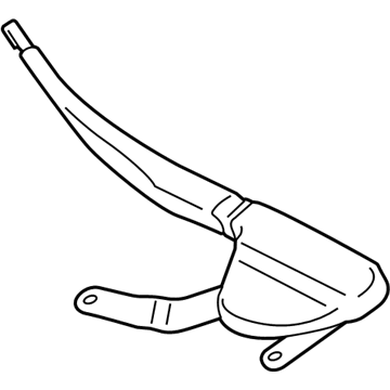 Lexus 85211-75020 Windshield Wiper Arm Assembly, Right