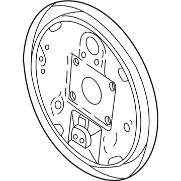 GM 18025173 Plate Asm, Rear Brake Backing