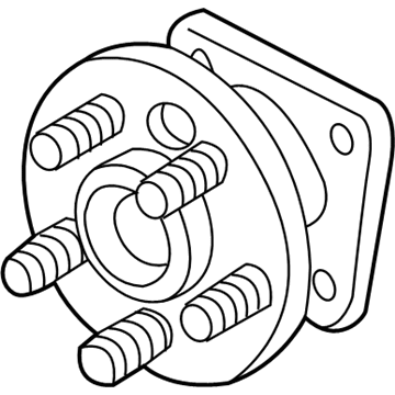 GM 12413003 Hub & Bearing