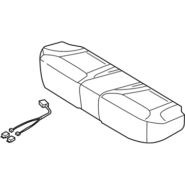 Kia 891003F500717 Cushion Assembly-Rear Seat