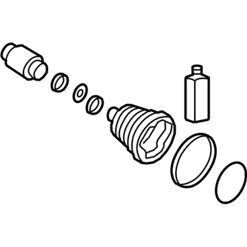 Kia 49584C1300 Damper Kit-Front Axle Dynamic