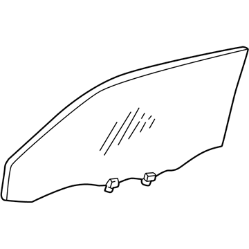 Toyota 68102-42030 Door Glass