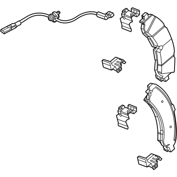 GM 85108017 Front Pads