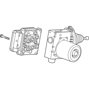 GM 85106186 ABS Control Unit