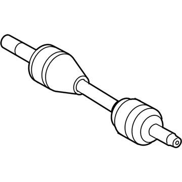 Mopar 52104701AB Axle Half Shaft Left
