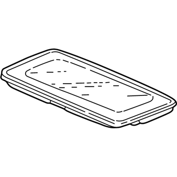 Acura 70200-S3V-A11 Glass Assembly, Roof