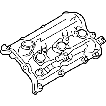 Infiniti 13264-6HN0B Cover Assy-Valve Rocker