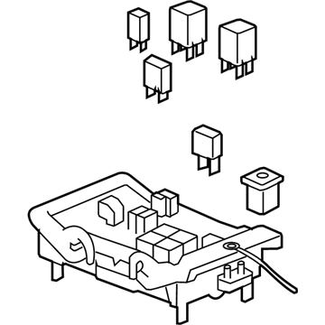 GM 19210438 Block Asm, Engine Wiring Harness Junction