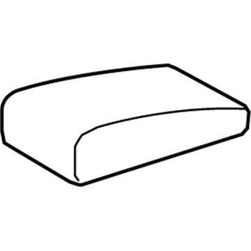 Lexus 71097-0E020-A1 Center Seat Cushion Cover Sub-Assembly
