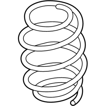 BMW 33-53-6-892-121 REAR COIL SPRING