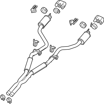 Mopar 68453195AC Exhaust