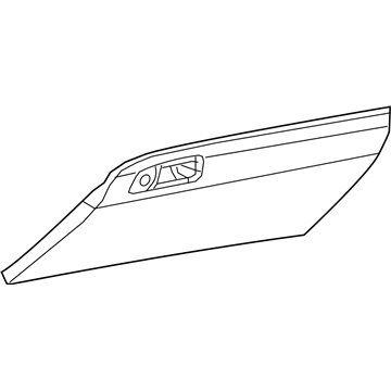 Mopar 1QF13DX9AN Glove Box-Instrument Panel