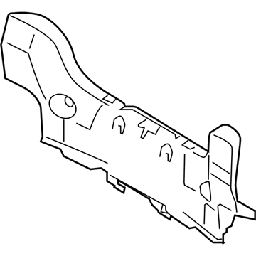 Ford BR3Z-6345522-AA Rear Trim Panel