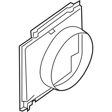 Ford 7C3Z-8146-A Lower Shroud