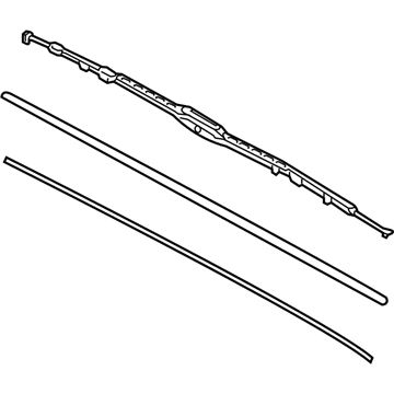 Kia 983601R000 Passeger Windshield Wiper Blade Assembly