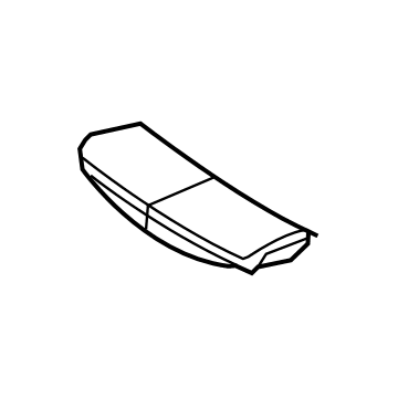 BMW 52-10-6-994-383 Foam Part, Thigh Support