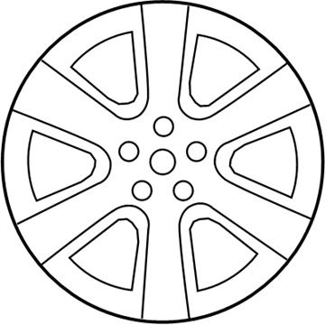 Hyundai 52910-2B185 18 Inch Wheel Deep Scratches