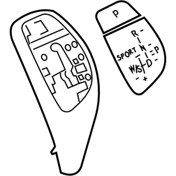 BMW 61-31-9-354-183 Repair Kit For Gear Selector Switch Cover