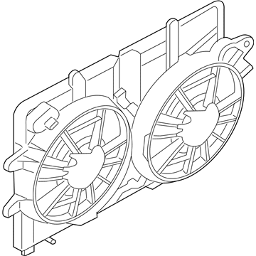 Ford 5M6Z-8C607-AH Fan Assembly