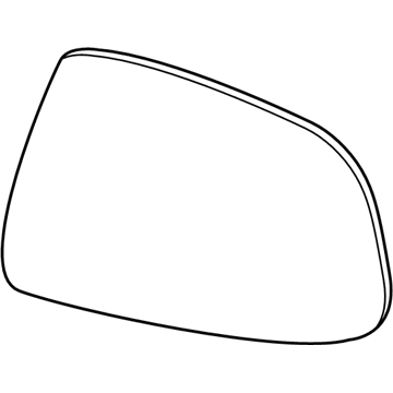 Toyota 87931-35C00 Mirror Glass