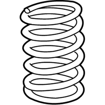 Toyota 48231-0E160 Coil Spring