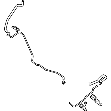 Infiniti 49721-7S001 Power Steering Hose & Tube Assembly