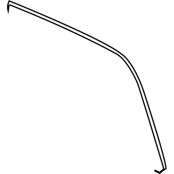 Mopar 4805810AB Molding-Front Door