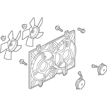 GM 19316315 Fan Assembly