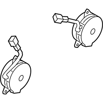 GM 19316319 Fan Motor