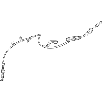 Lexus 33820-33410 Cable Assembly, TRANSMIS