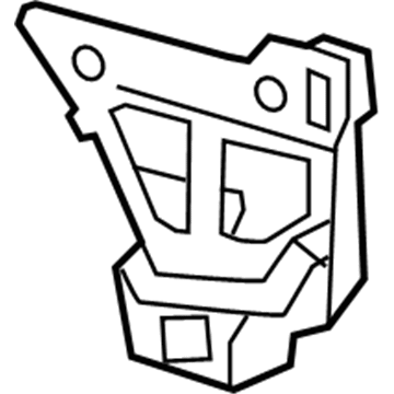 BMW 51-12-7-176-245 Mount, Bumper Rear Left