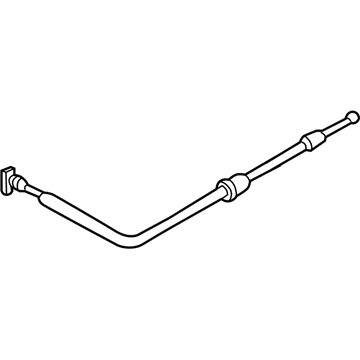 Hyundai 81190-26000 Cable Assembly-Hood Latch Release