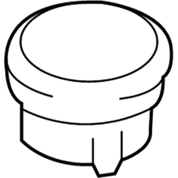 Ford BK2Z-19A487-A Auxiliary Outlet Cap