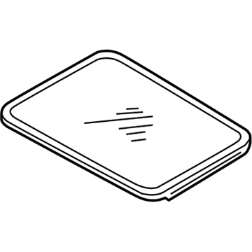 Nissan 91210-5Z010 Lid Assy-Sunroof, Slide