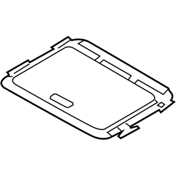 Nissan 91250-ZM70A Shade Assy-Sunroof