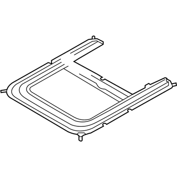 Nissan 91350-5Z02A Rail Assy-Sunroof