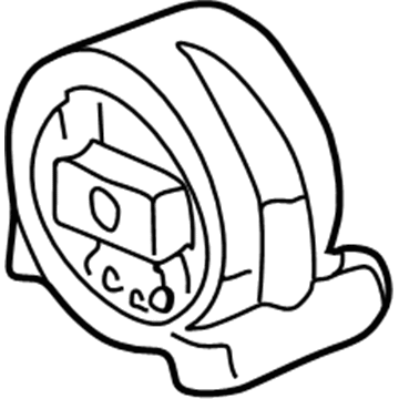 GM 21990426 Mount Asm-Trans Rear