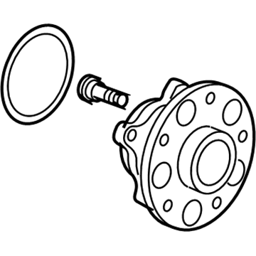 Honda 42200-SWB-951 Bearing Assembly, Rear Hub Unit