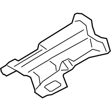 BMW 51-48-7-241-773 Fuel Tank Heat Insulation