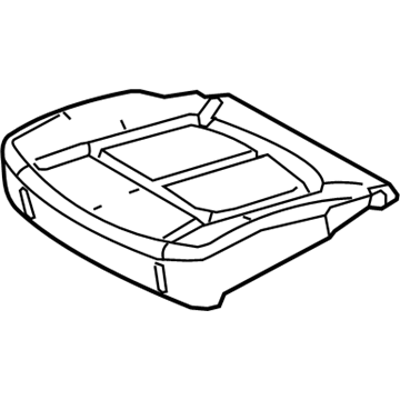 Ford BC3Z-25632A22-C Seat Cushion Pad