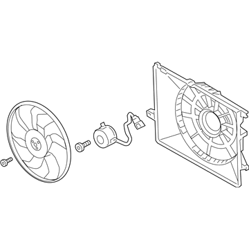 Kia 25380B8800 Blower Assembly