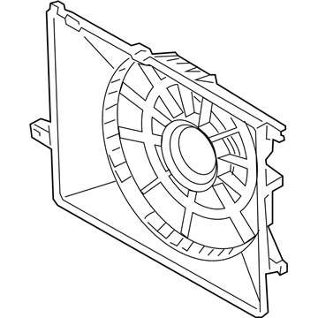 Hyundai 25350-B8800 SHROUD-Radiator