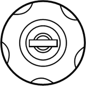 Nissan 40315-4Z000 Disc Wheel Cap
