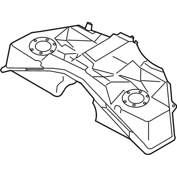 Infiniti 17202-1CA0C Tank Assy-Fuel