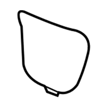 GM 23333629 Rear Trim Panel Insulator