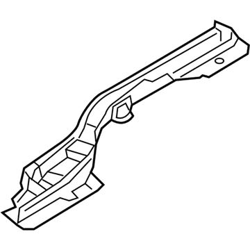 Hyundai 65710-F3000 Member Assembly-Rear Floor Side, LH