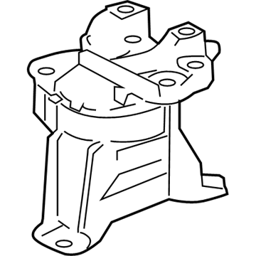 Honda 50820-SNG-J02 Rubber Assy., Engine Side Mounting